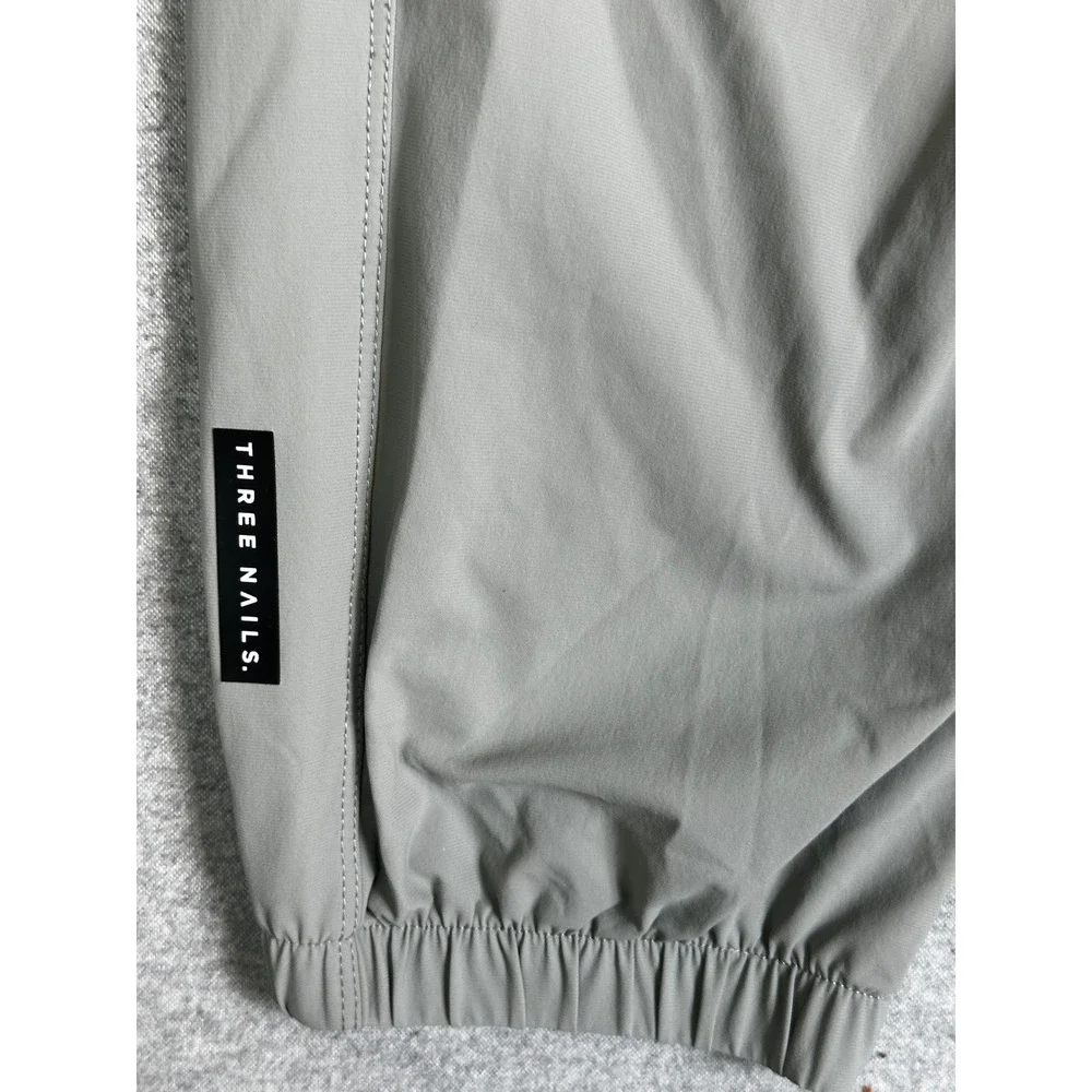 Three Nails Joggers Men XL Gray Training Activewear Pants
